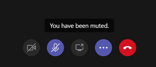 When mute is really not MUTED?